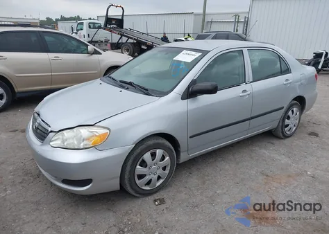 2005 Toyota Corolla Ce из США, поврежденный, VIN 2T1BR32E45C478010